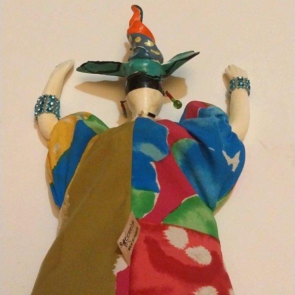 VINTAGE CERRI DOLL by POUPEE MILLET Porcelain Collector - Picture 5 of 10